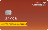 Capital One Savor Cash Rewards Credit Card