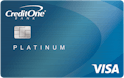 Credit One Bank® Platinum Visa® for Rebuilding Credit