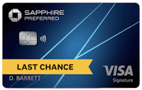 Chase Sapphire Preferred® Card