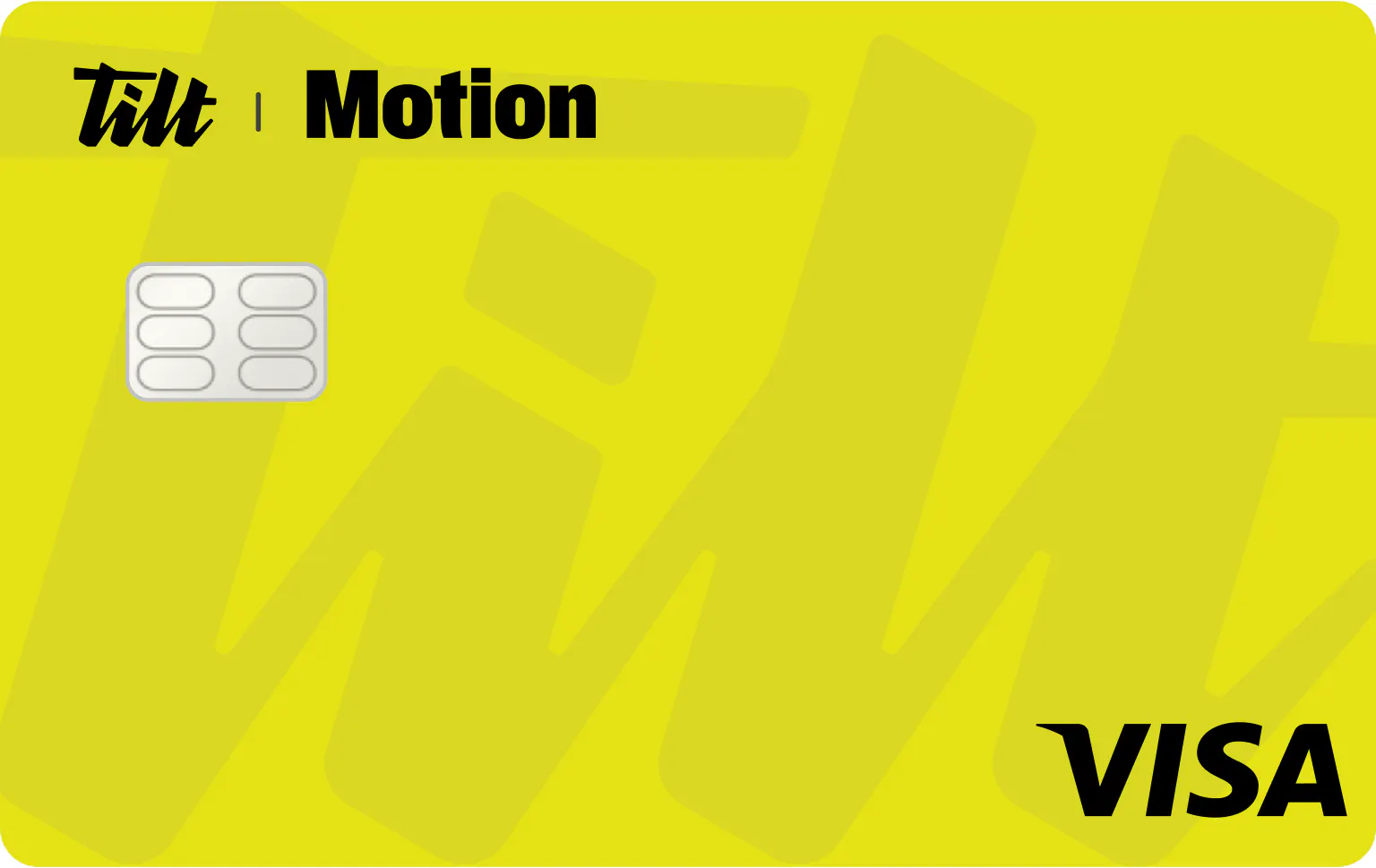 Tilt® Motion Visa® Credit Card