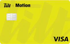 Tilt® Motion Visa® Credit Card Tilt® Motion Visa® Credit Card