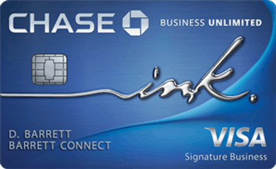  Tarjeta de crédito Ink Business Unlimited® 