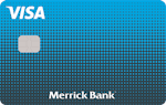 Card art for Merrick Bank Secured Visa®