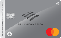 Bank of America® Business Advantage Unlimited Cash Rewards Mastercard® Credit Card