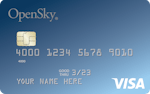 Card art for OpenSky® Secured Credit Visa® Card