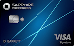 Chase Sapphire Preferred® Card Card art for Chase Sapphire Preferred® Card