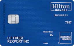 The Hilton Honors American Express Business Card