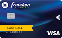 Chase Freedom Unlimited®