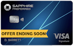 Card art for Chase Sapphire Preferred® Card