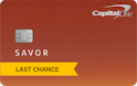 Capital One Savor Cash Rewards Credit Card
