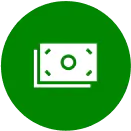 Row of various financial product icons, including credit scores, credit cards, loans, home, auto, insurance and money.