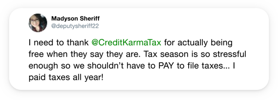 Free Tax Filing Online 0 State Federal Credit Karma Tax