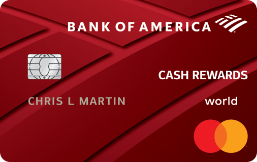 Bank of America® Cash Rewards credit card