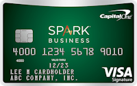 Best Business Credit Card 0 apr - Capital One® Spark® Cash Select for Business