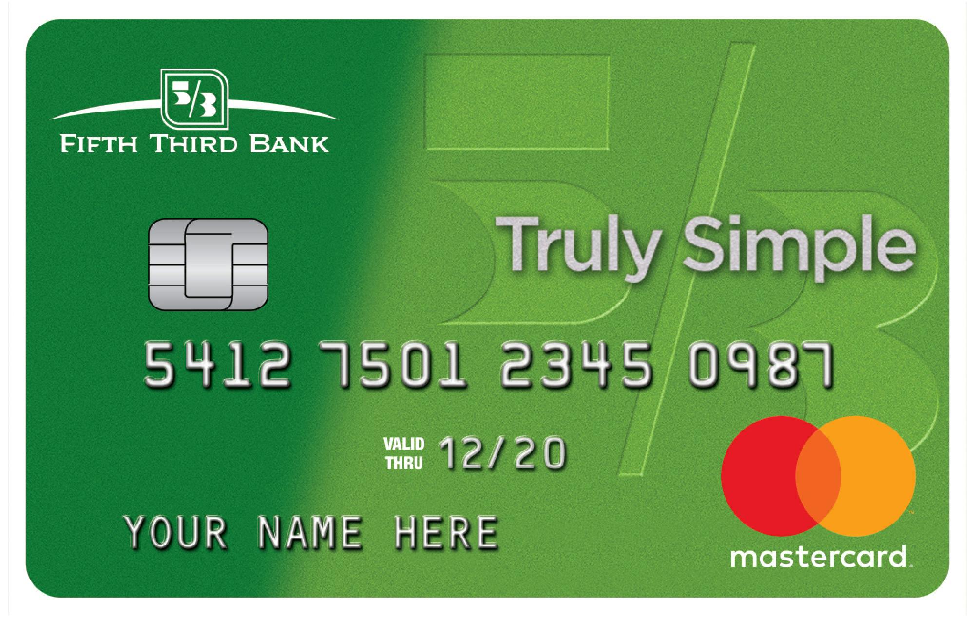 Truly Simple® Credit Card from Fifth Third Bank